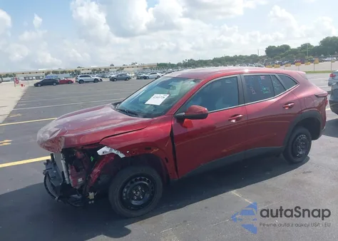 2025 Chevrolet Trax Fwd Ls z USA, uszkodzony, nr VIN KL77LFEP5SC042399